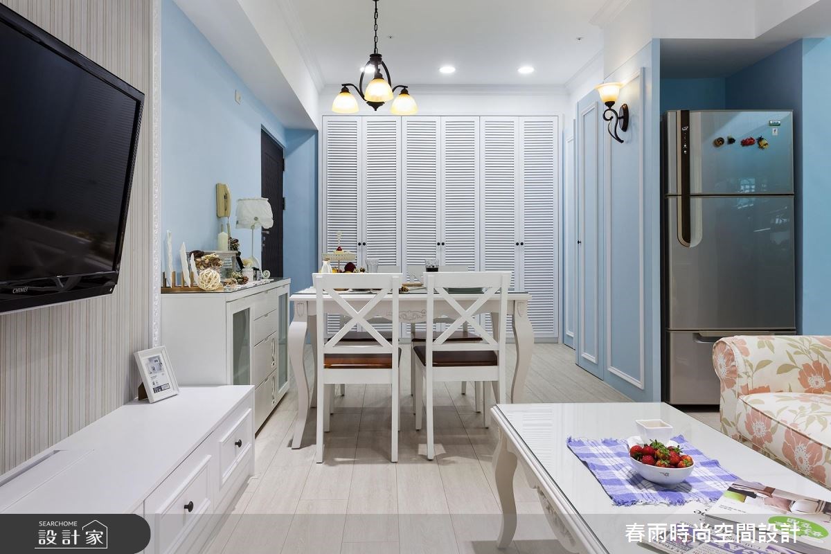 21坪老屋(16~30年)＿鄉村風客廳案例圖片＿春雨設計＿春雨_15 高雄光華雙星之15