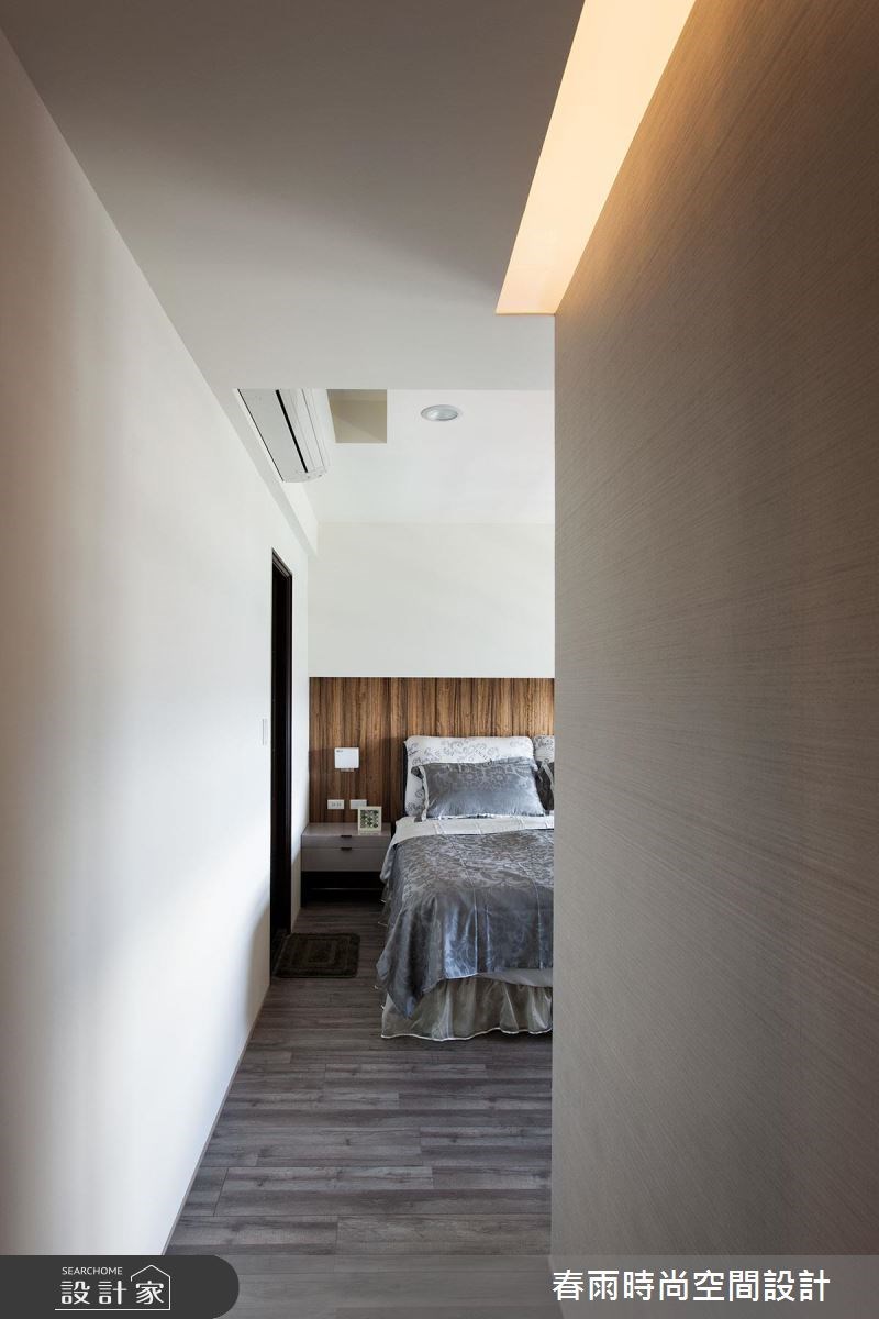 40坪新成屋(5年以下)＿現代風臥室案例圖片＿春雨設計＿春雨_16 美河市之32