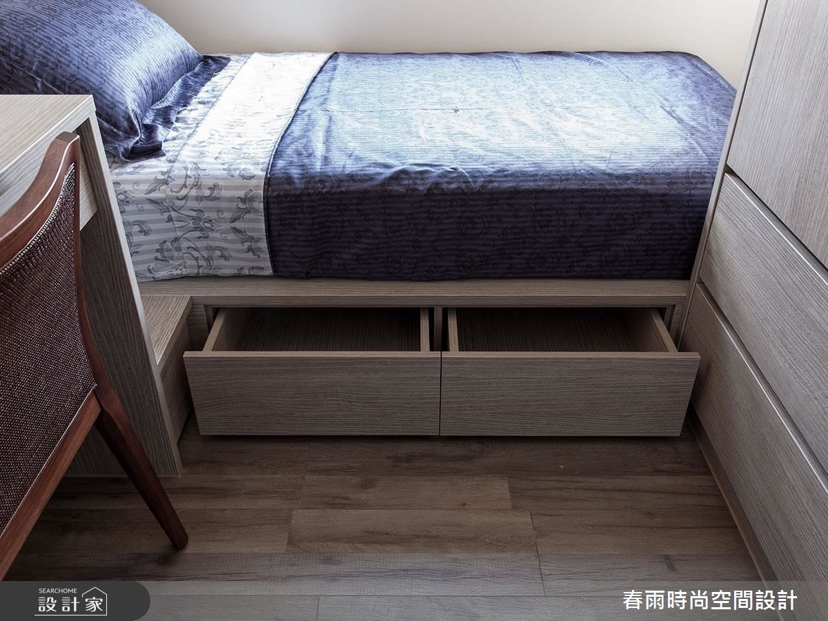 40坪新成屋(5年以下)＿現代風臥室案例圖片＿春雨設計＿春雨_16 美河市之41