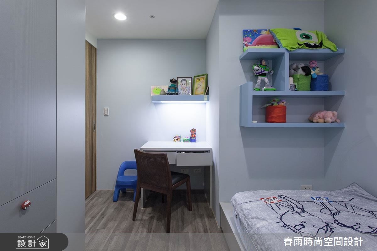 40坪新成屋(5年以下)＿現代風臥室案例圖片＿春雨設計＿春雨_16 美河市之48