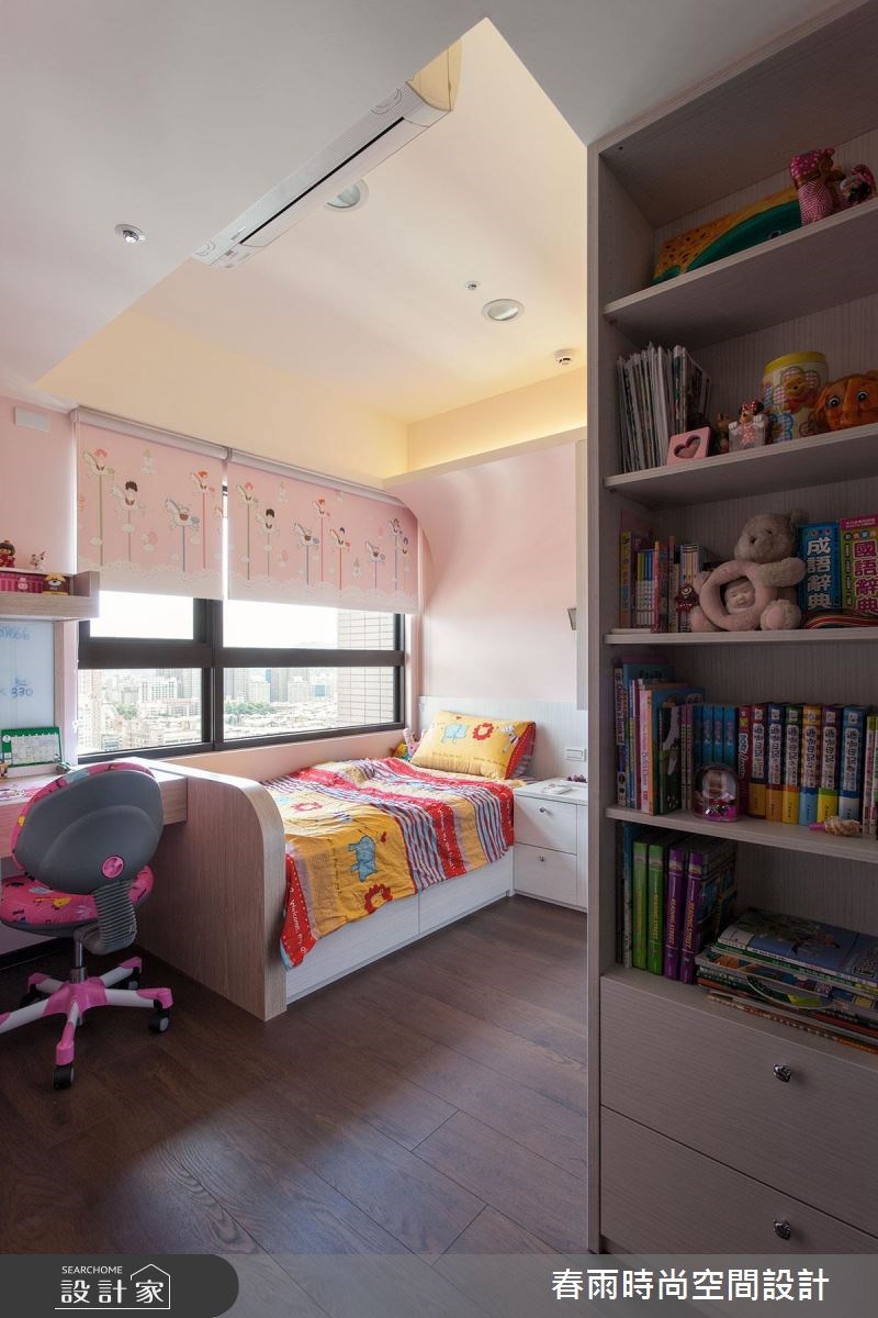 40坪新成屋(5年以下)＿現代風臥室案例圖片＿春雨設計＿春雨_16 美河市之49