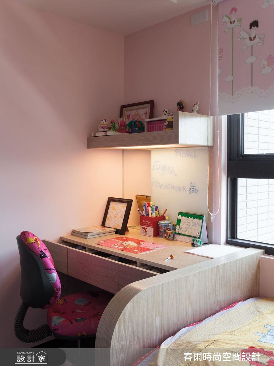 40坪新成屋(5年以下)＿現代風臥室案例圖片＿春雨設計＿春雨_16 美河市之52