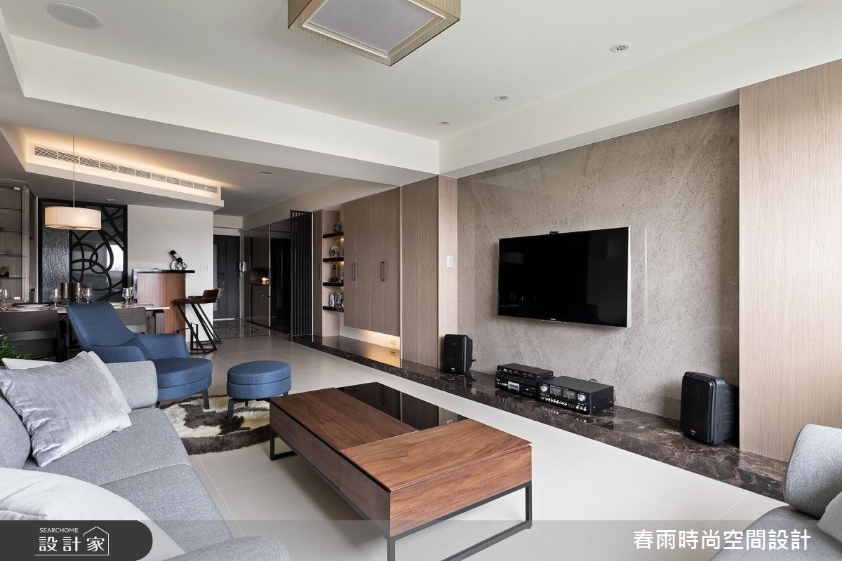 35坪老屋(16~30年)＿休閒風客廳案例圖片＿春雨設計＿春雨_17 敦化南路之10