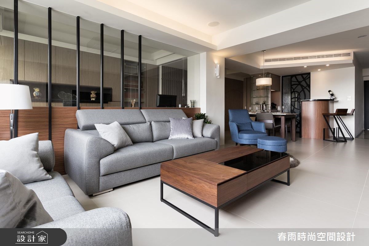 35坪老屋(16~30年)＿休閒風客廳案例圖片＿春雨設計＿春雨_17 敦化南路之11