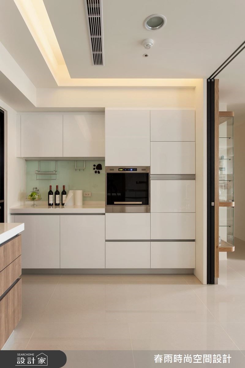 35坪新成屋(5年以下)＿休閒風廚房案例圖片＿春雨設計＿春雨_18 寶徠花園之20