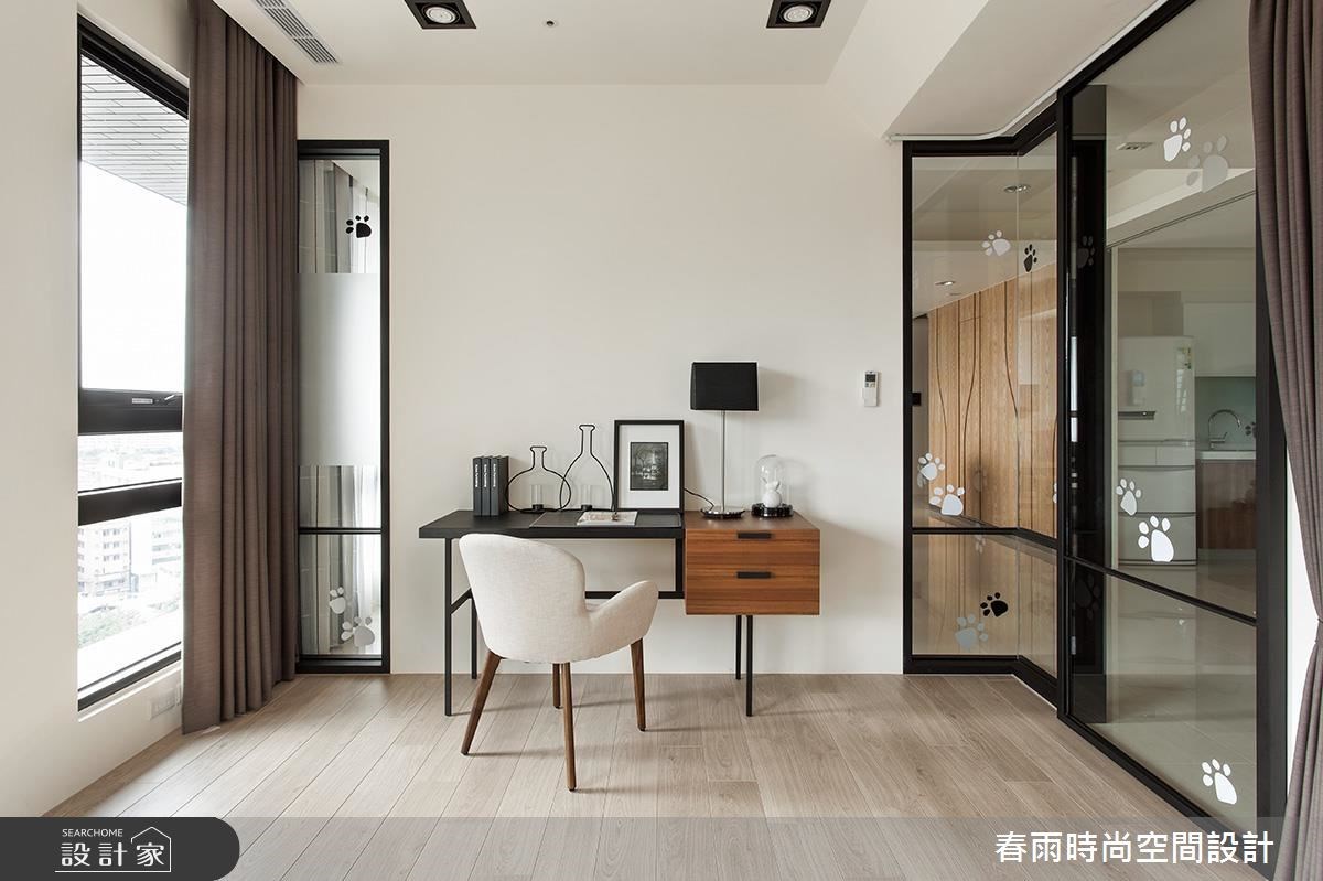 35坪新成屋(5年以下)＿休閒風工作區案例圖片＿春雨設計＿春雨_18 寶徠花園之23
