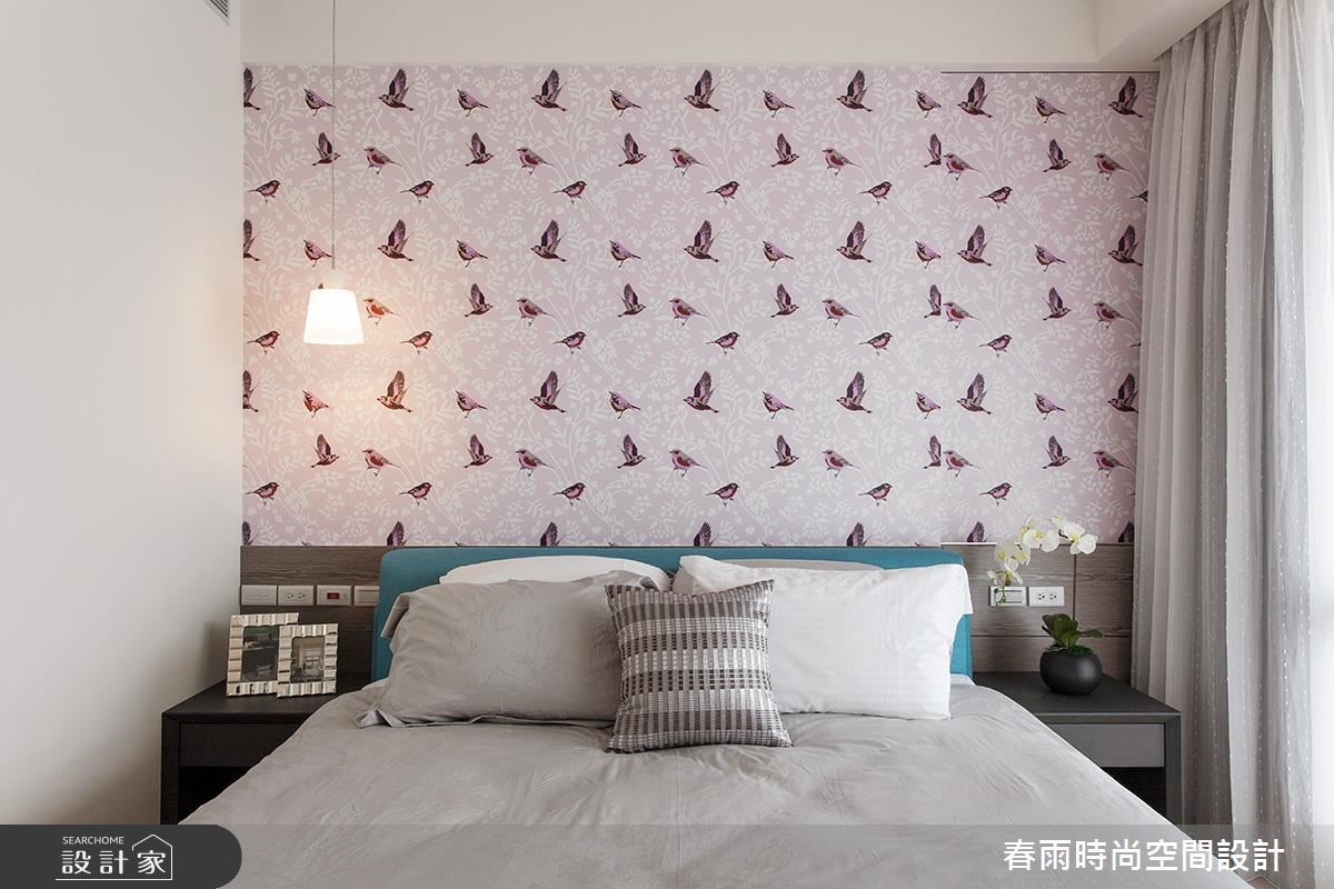 35坪新成屋(5年以下)＿休閒風臥室案例圖片＿春雨設計＿春雨_18 寶徠花園之29