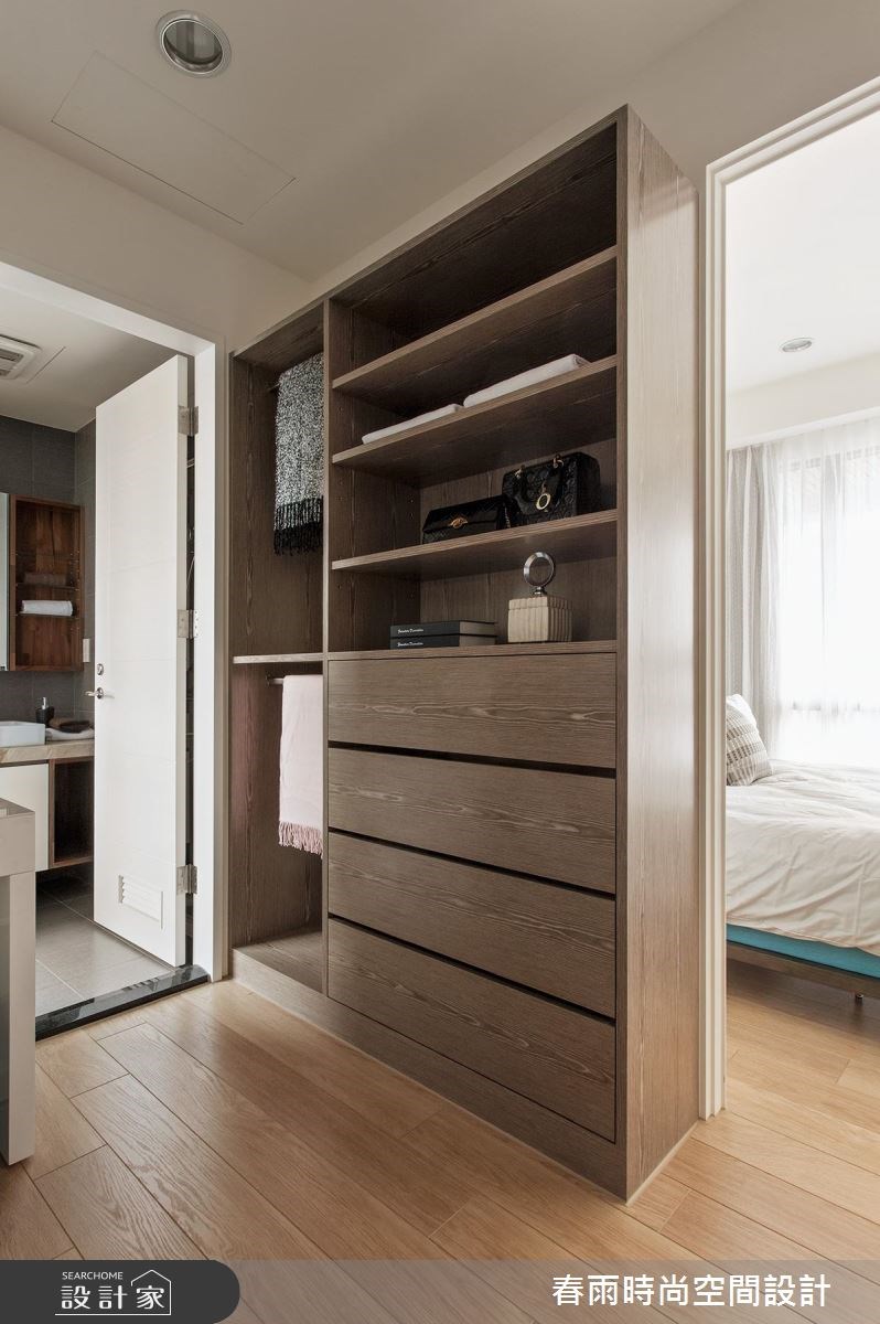 35坪新成屋(5年以下)＿休閒風臥室案例圖片＿春雨設計＿春雨_18 寶徠花園之35