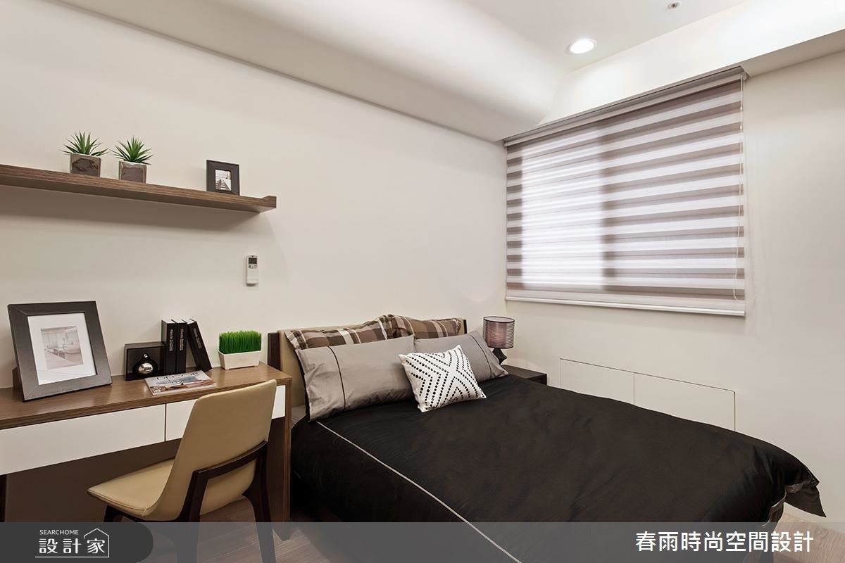 35坪新成屋(5年以下)＿休閒風臥室案例圖片＿春雨設計＿春雨_18 寶徠花園之38