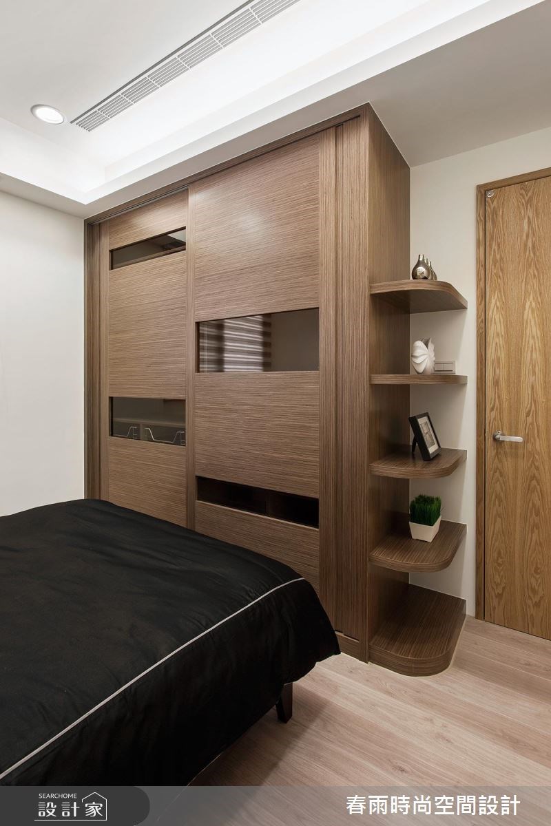 35坪新成屋(5年以下)＿休閒風臥室案例圖片＿春雨設計＿春雨_18 寶徠花園之40