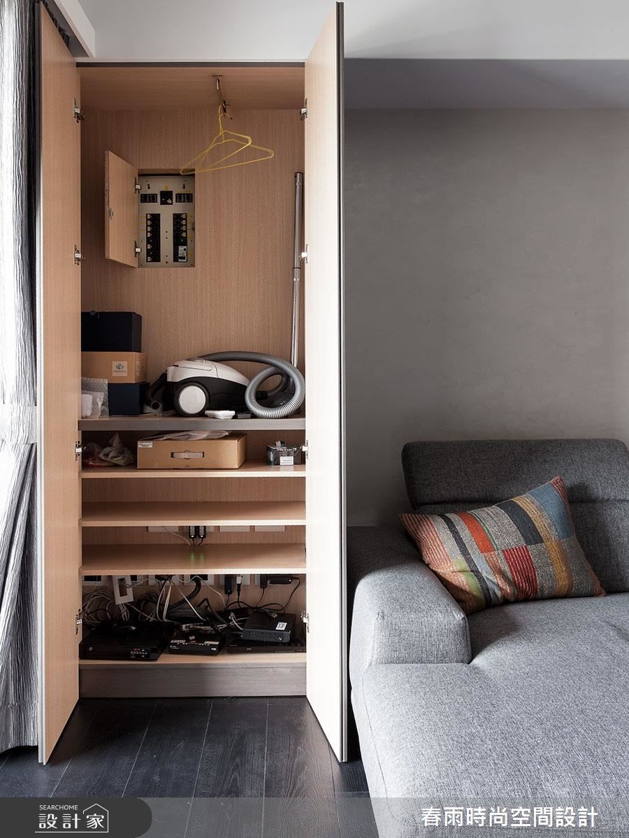 25坪中古屋(5~15年)＿休閒風客廳案例圖片＿春雨設計＿春雨_19 高雄綠博館之5