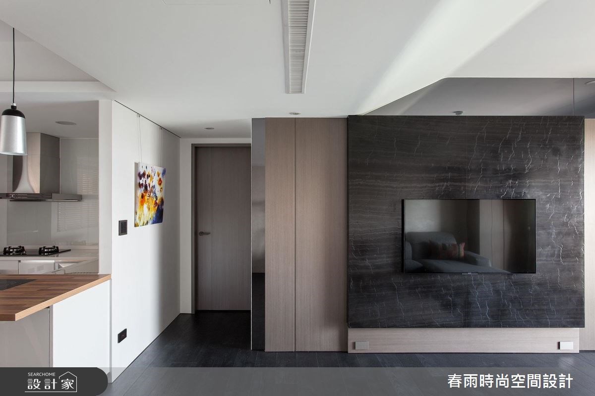 25坪中古屋(5~15年)＿休閒風客廳案例圖片＿春雨設計＿春雨_19 高雄綠博館之11