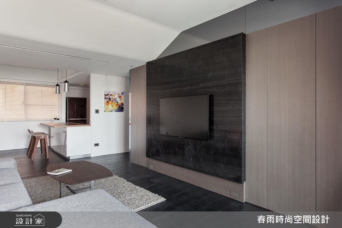 25坪中古屋(5~15年)＿休閒風客廳案例圖片＿春雨設計＿春雨_19 高雄綠博館之12