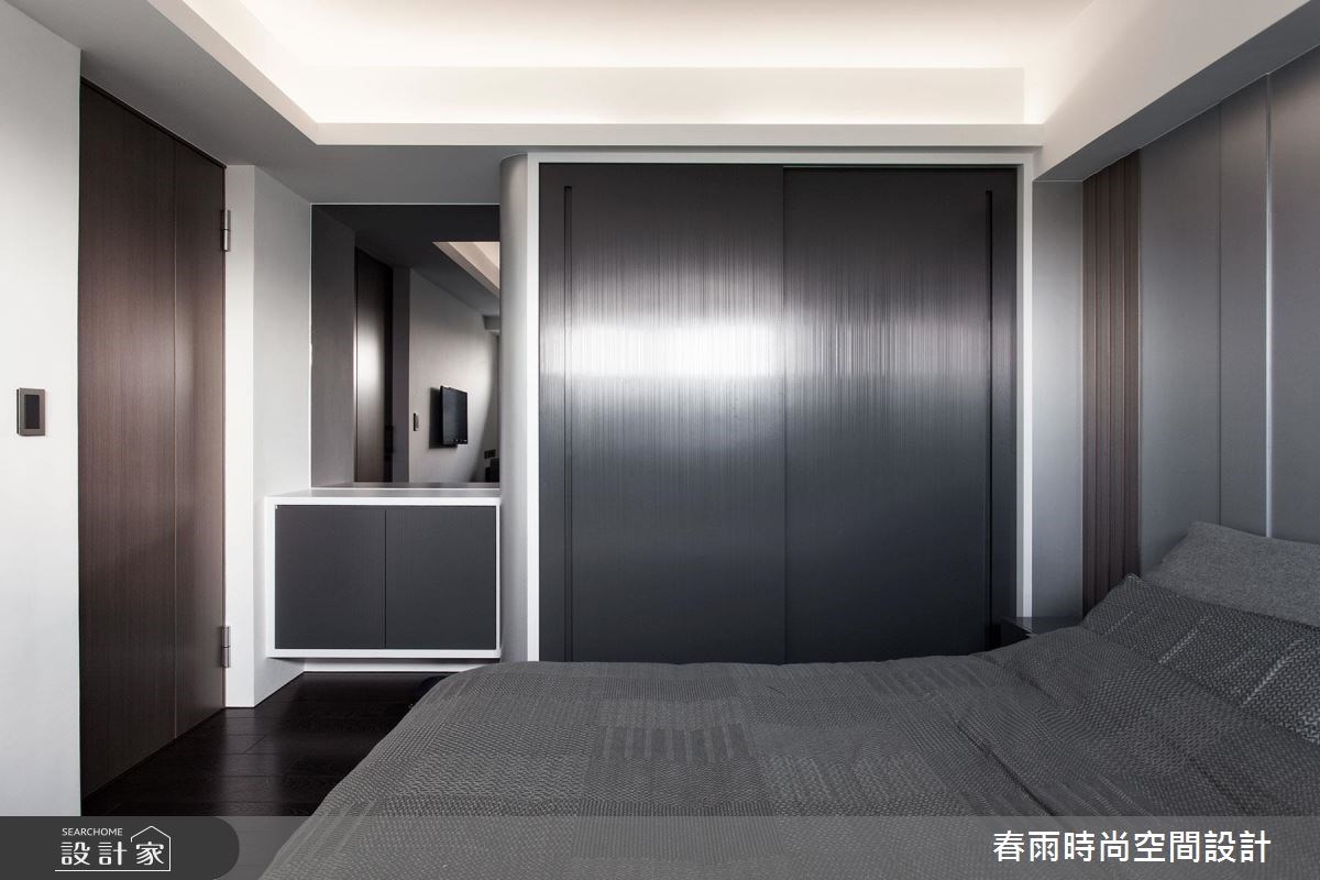25坪中古屋(5~15年)＿休閒風臥室案例圖片＿春雨設計＿春雨_19 高雄綠博館之23