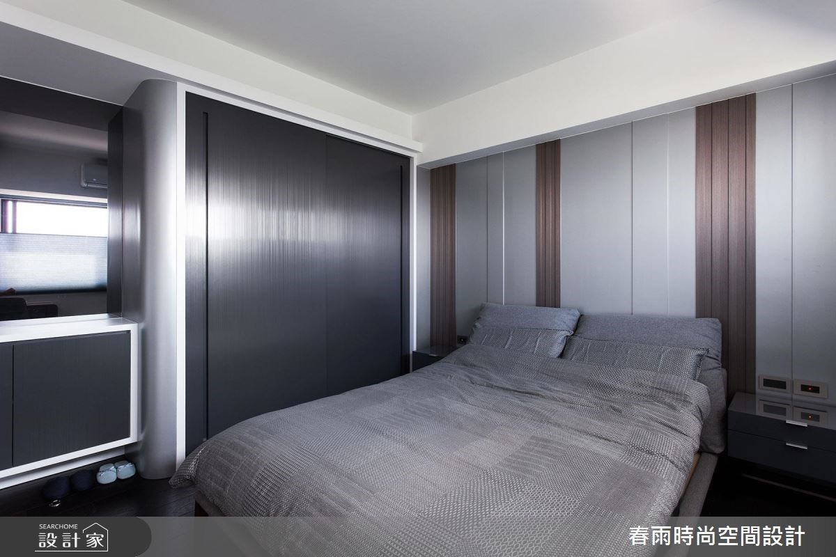 25坪中古屋(5~15年)＿休閒風臥室案例圖片＿春雨設計＿春雨_19 高雄綠博館之24