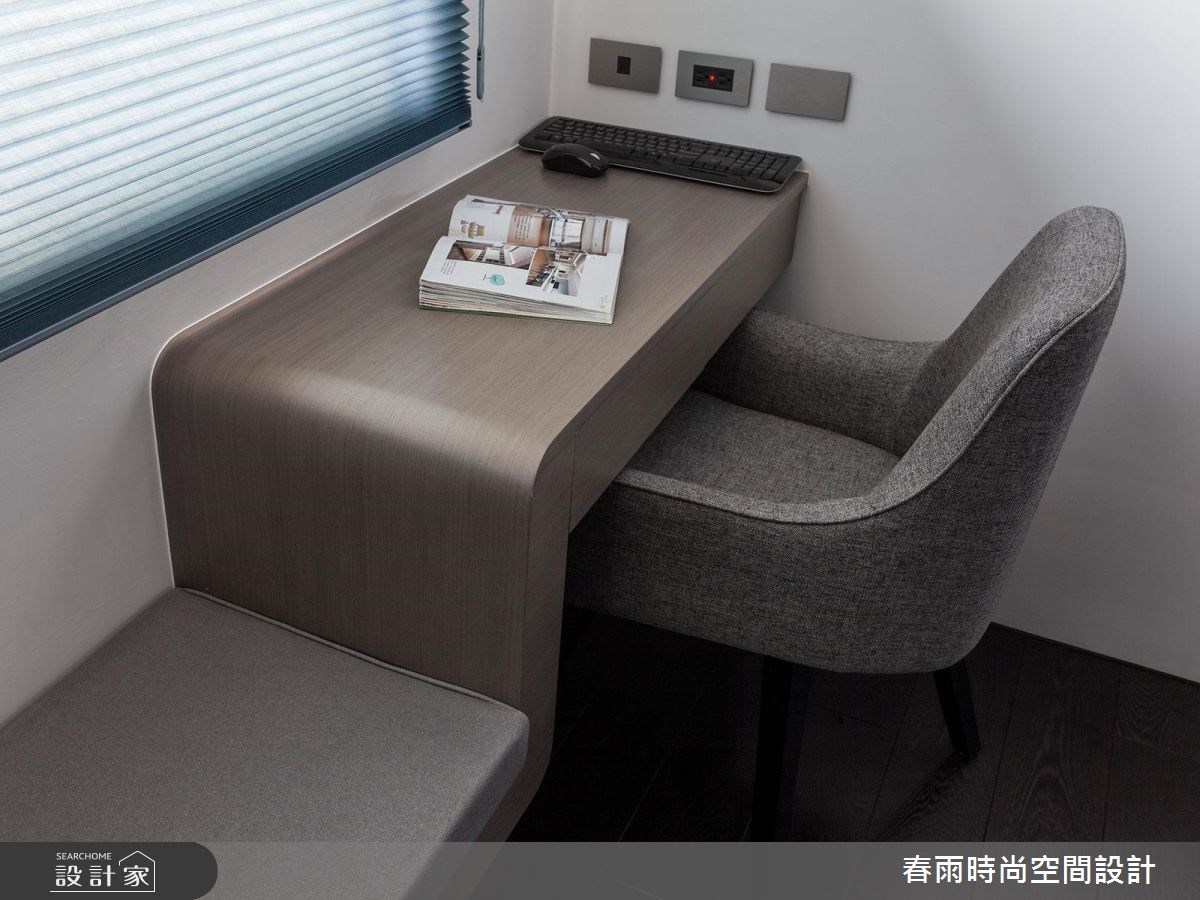 25坪中古屋(5~15年)＿休閒風臥室案例圖片＿春雨設計＿春雨_19 高雄綠博館之27