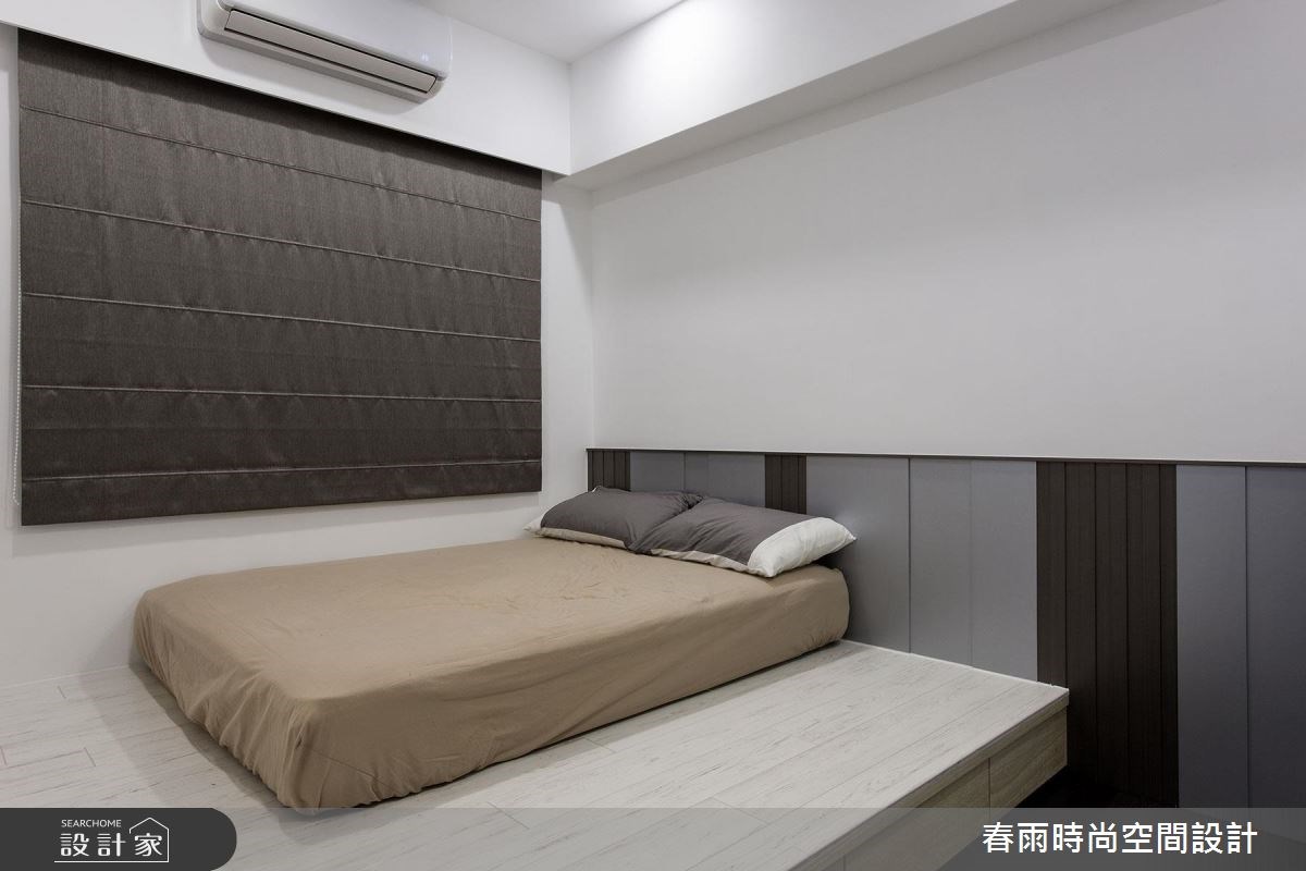 25坪中古屋(5~15年)＿休閒風臥室案例圖片＿春雨設計＿春雨_19 高雄綠博館之32
