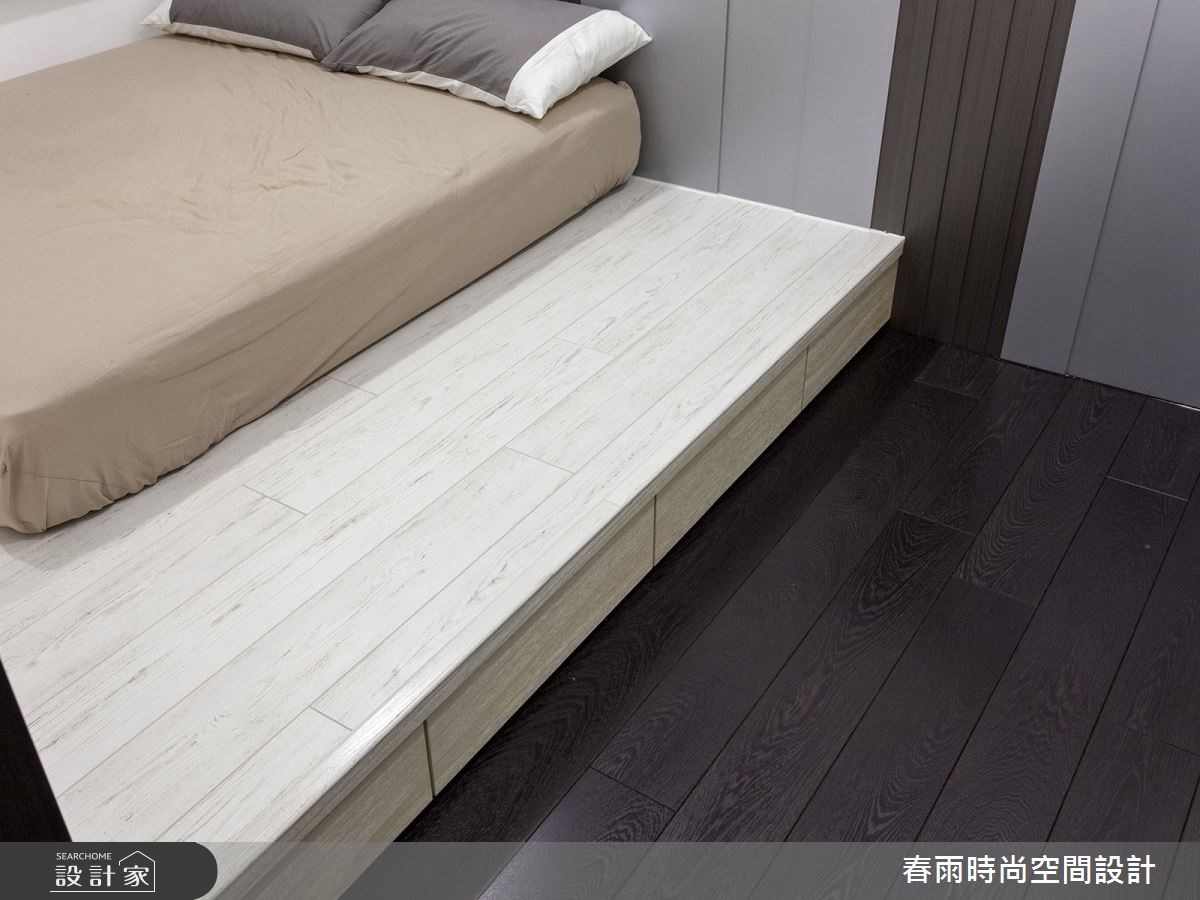 25坪中古屋(5~15年)＿休閒風臥室案例圖片＿春雨設計＿春雨_19 高雄綠博館之33