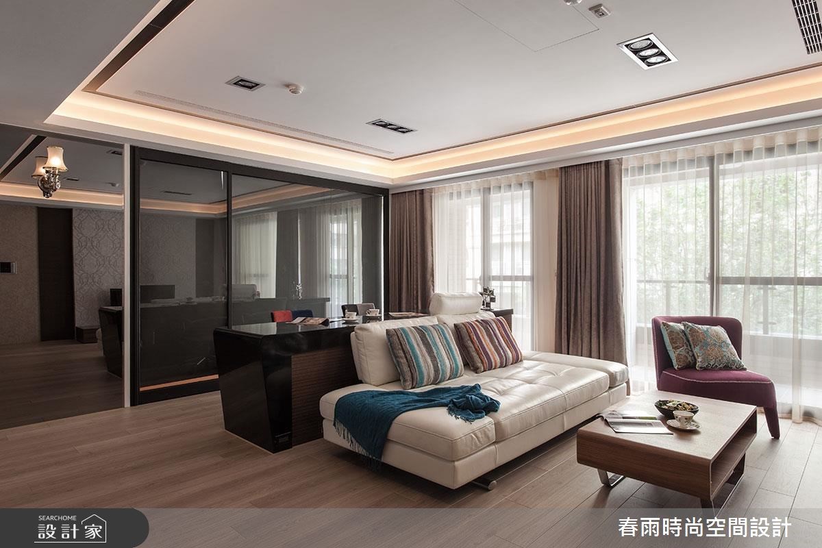 28坪新成屋(5年以下)＿現代風客廳案例圖片＿春雨設計＿春雨_20 台中怡雋之4