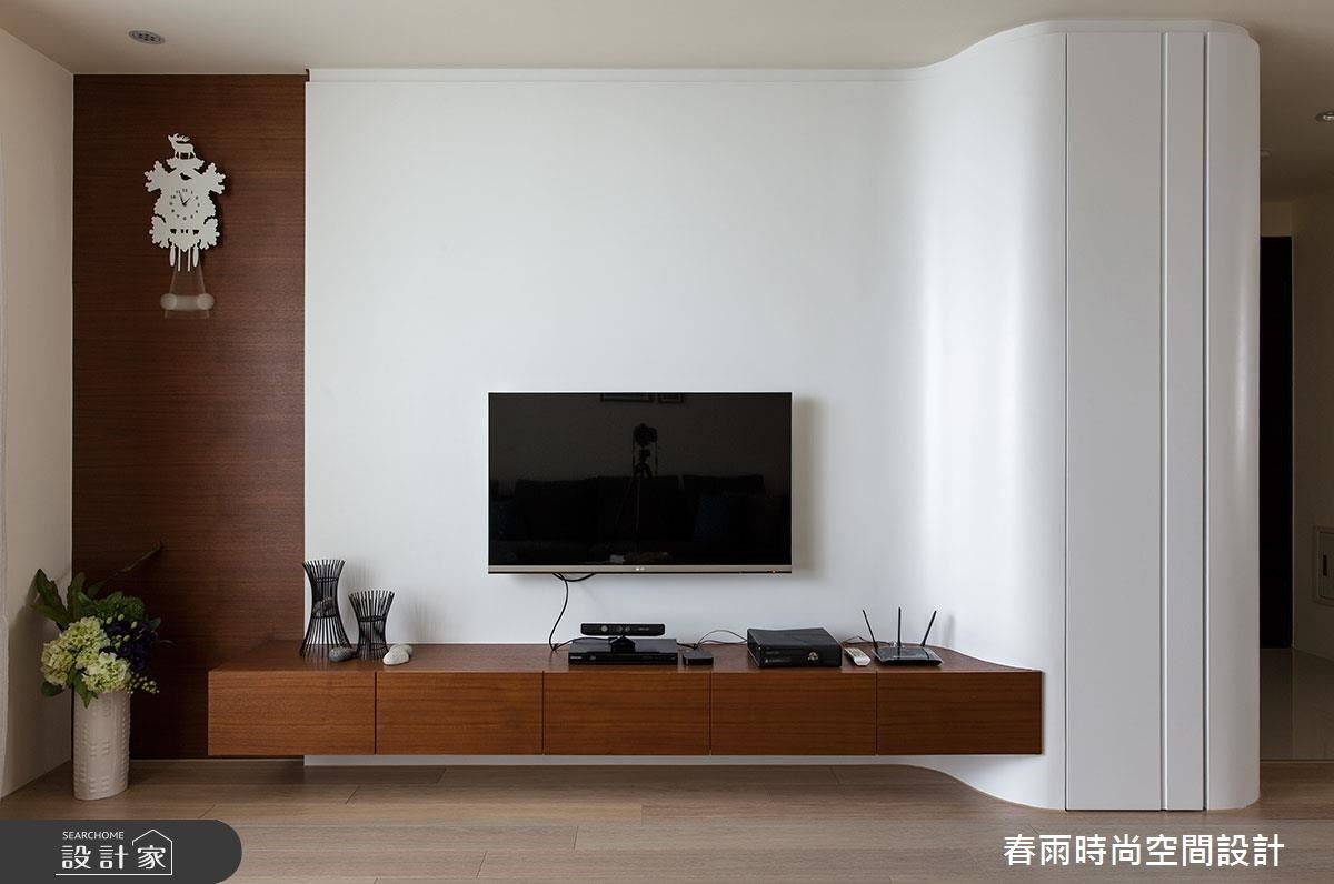 35坪新成屋(5年以下)＿現代風客廳案例圖片＿春雨設計＿春雨_21 台中惠宇仰德之4