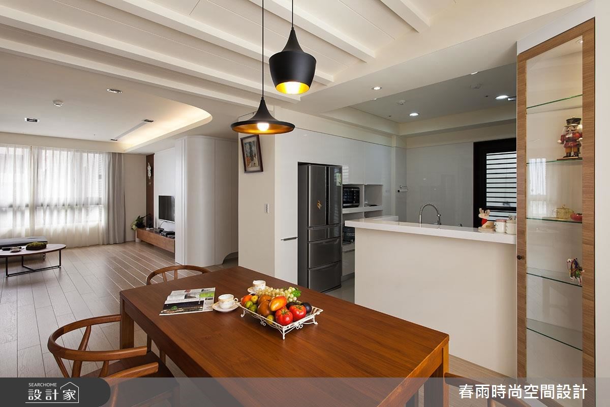 35坪新成屋(5年以下)＿現代風餐廳案例圖片＿春雨設計＿春雨_21 台中惠宇仰德之13
