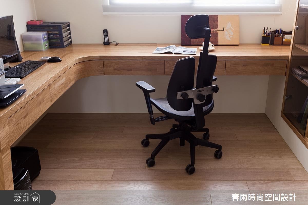 35坪新成屋(5年以下)＿現代風書房案例圖片＿春雨設計＿春雨_21 台中惠宇仰德之24