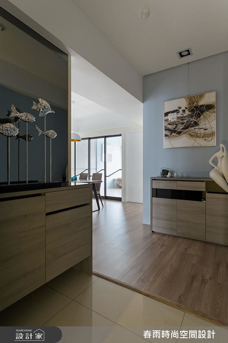 25坪新成屋(5年以下)＿現代風玄關案例圖片＿春雨設計＿春雨_22 台中惠宇青田之2