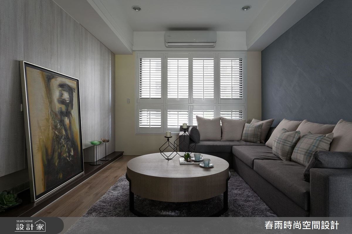 25坪新成屋(5年以下)＿現代風客廳案例圖片＿春雨設計＿春雨_22 台中惠宇青田之3