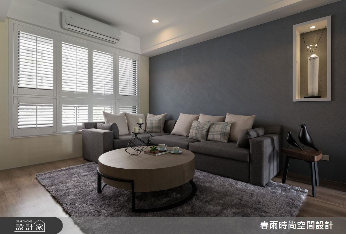 25坪新成屋(5年以下)＿現代風客廳案例圖片＿春雨設計＿春雨_22 台中惠宇青田之8