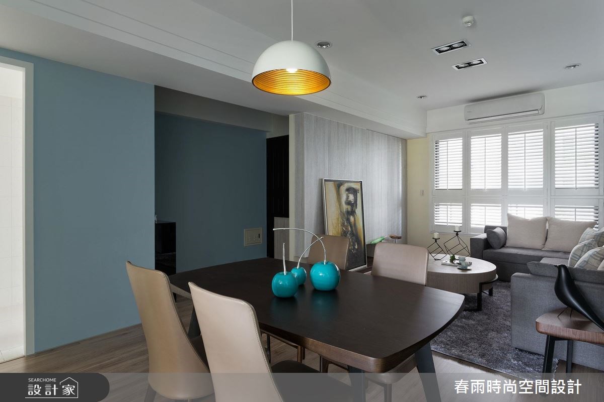 25坪新成屋(5年以下)＿現代風餐廳案例圖片＿春雨設計＿春雨_22 台中惠宇青田之10
