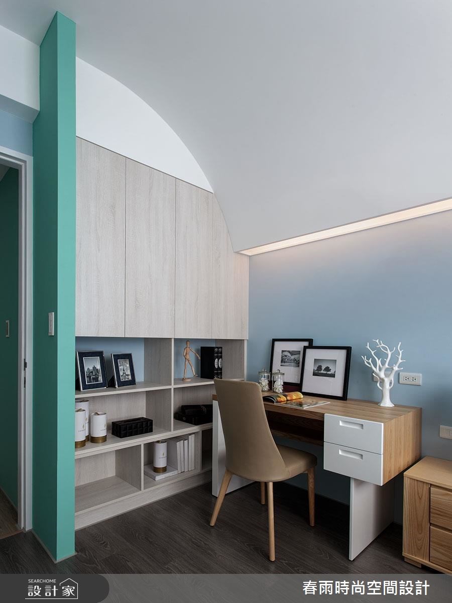 25坪新成屋(5年以下)＿現代風臥室案例圖片＿春雨設計＿春雨_22 台中惠宇青田之27