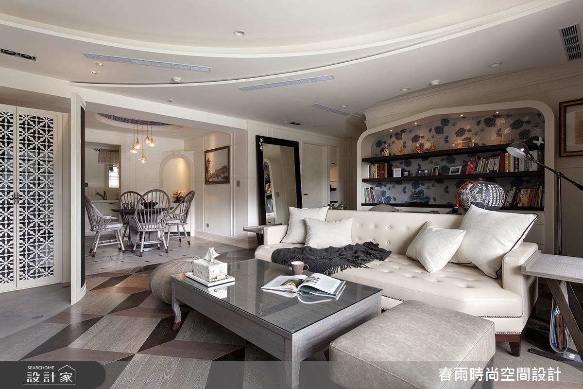 30坪中古屋(5~15年)＿美式風客廳案例圖片＿春雨設計＿春雨_23 早安康橋之7