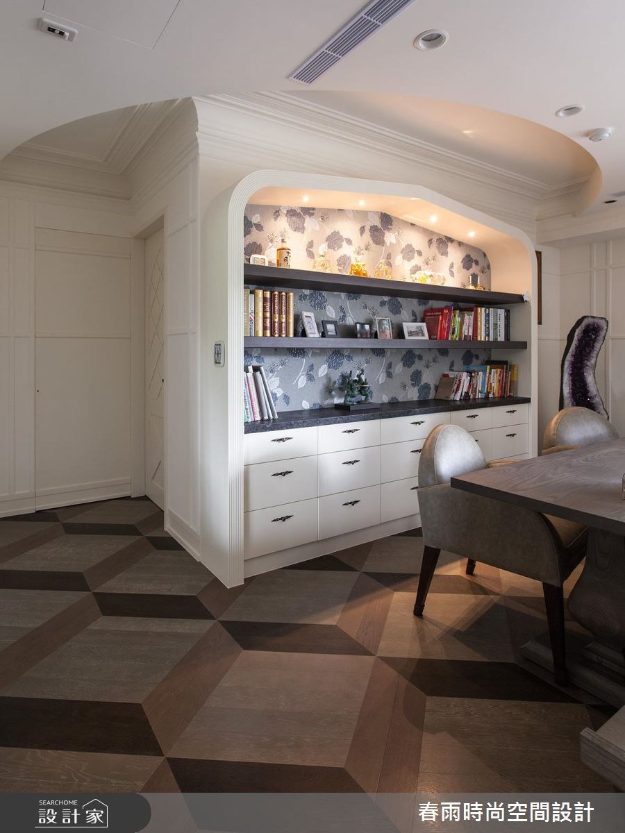 30坪中古屋(5~15年)＿美式風工作區案例圖片＿春雨設計＿春雨_23 早安康橋之8