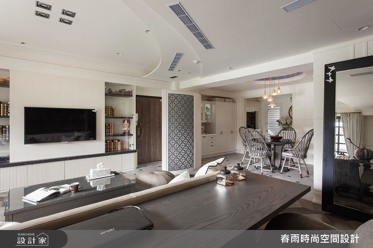 30坪中古屋(5~15年)＿美式風客廳案例圖片＿春雨設計＿春雨_23 早安康橋之10