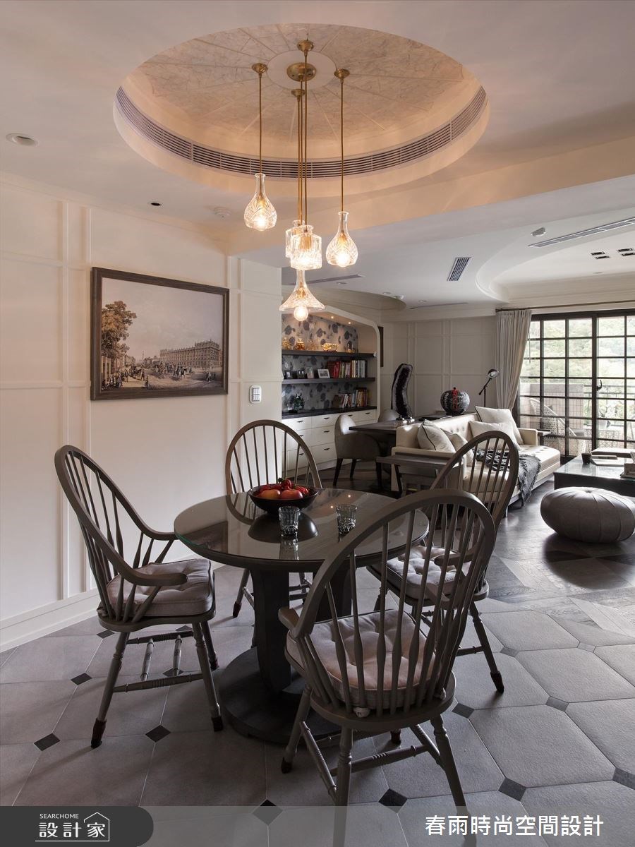 30坪中古屋(5~15年)＿美式風餐廳案例圖片＿春雨設計＿春雨_23 早安康橋之13