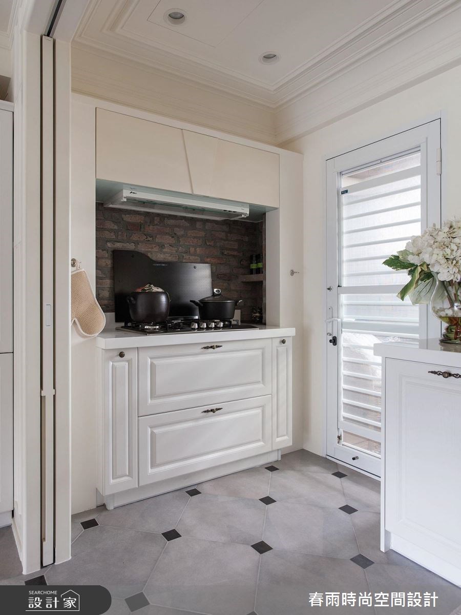30坪中古屋(5~15年)＿美式風廚房案例圖片＿春雨設計＿春雨_23 早安康橋之19