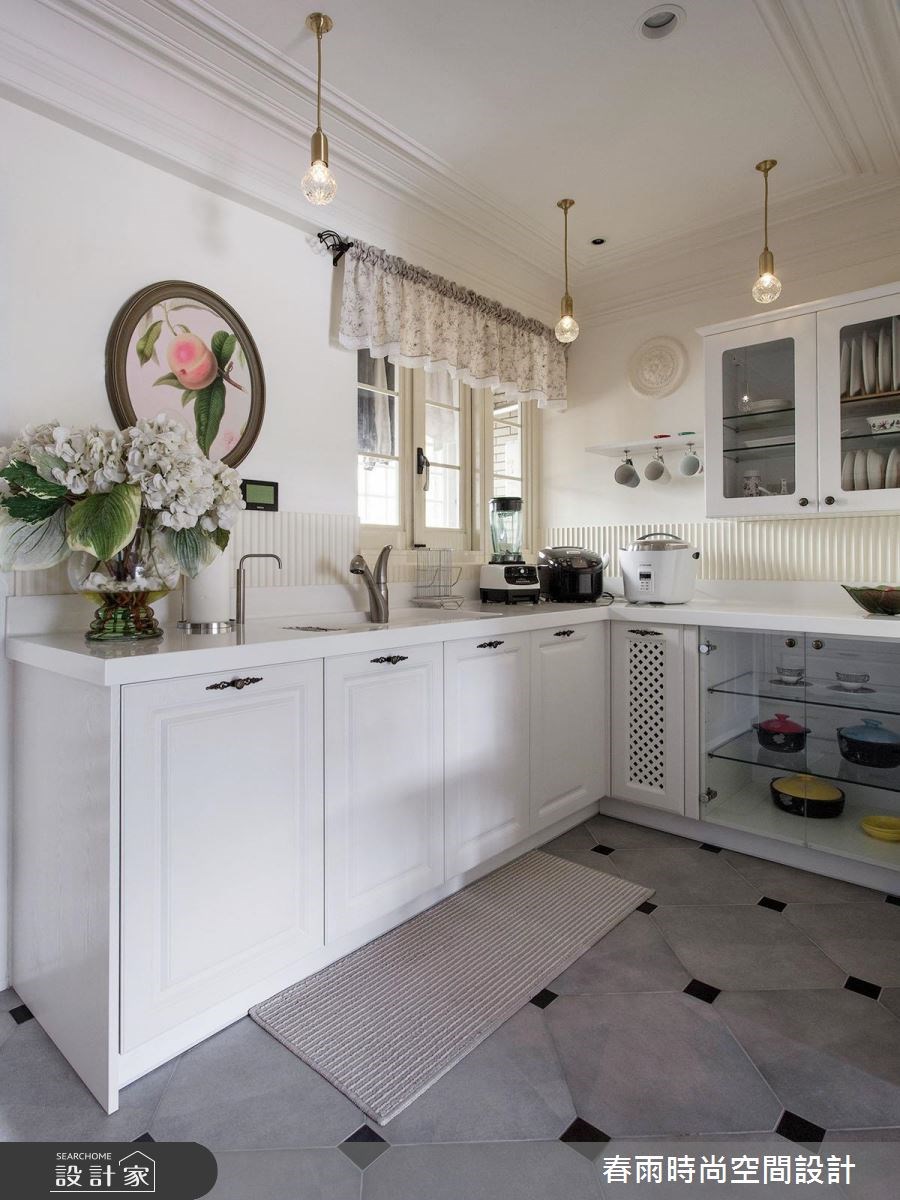 30坪中古屋(5~15年)＿美式風廚房案例圖片＿春雨設計＿春雨_23 早安康橋之20