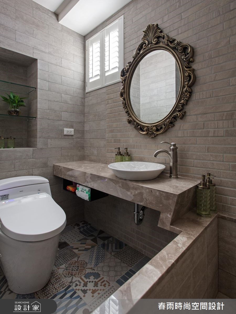 30坪中古屋(5~15年)＿美式風浴室案例圖片＿春雨設計＿春雨_23 早安康橋之40