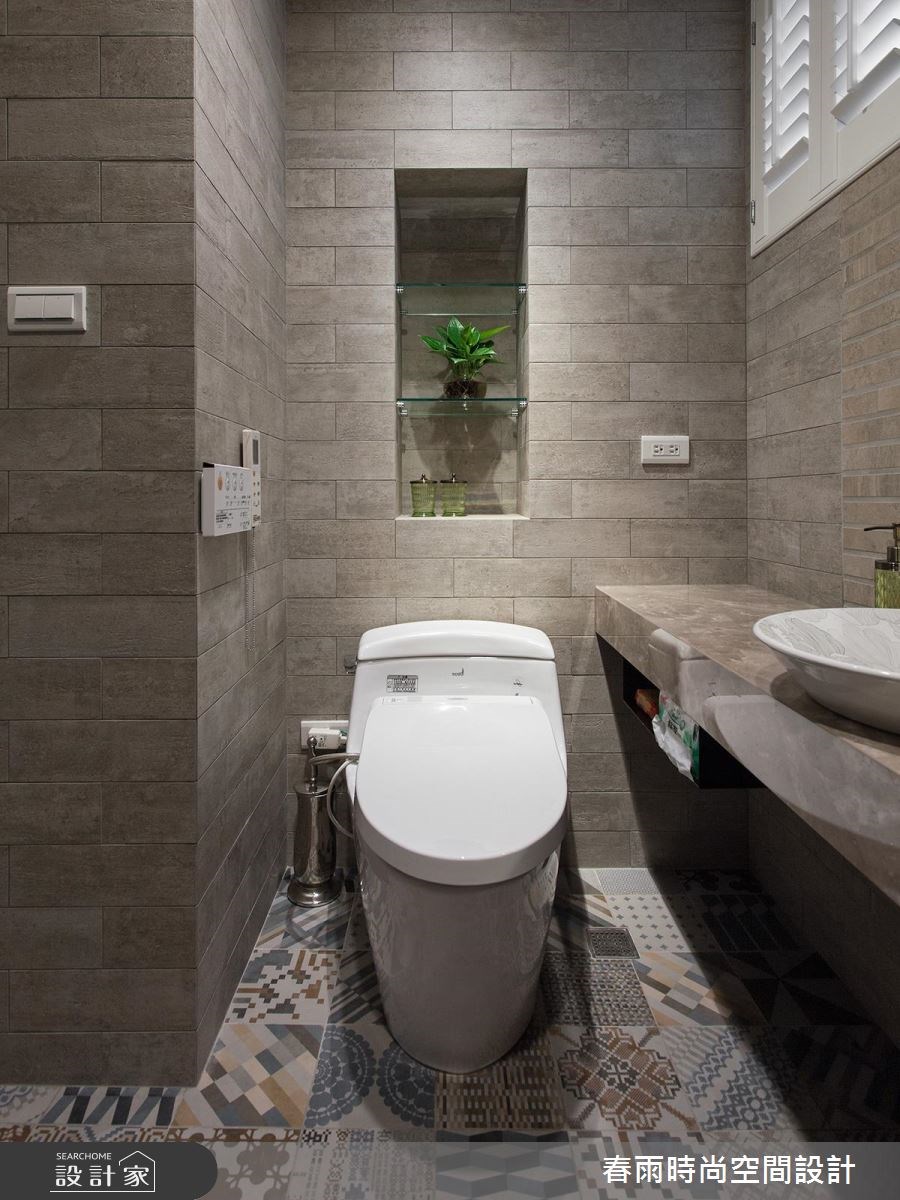 30坪中古屋(5~15年)＿美式風浴室案例圖片＿春雨設計＿春雨_23 早安康橋之41