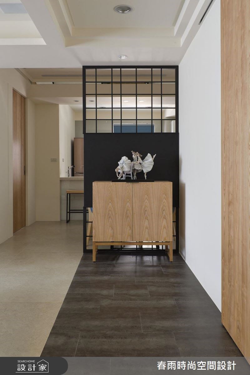 28坪新成屋(5年以下)＿現代風玄關案例圖片＿春雨設計＿春雨_24 汐止國家交響樂之2