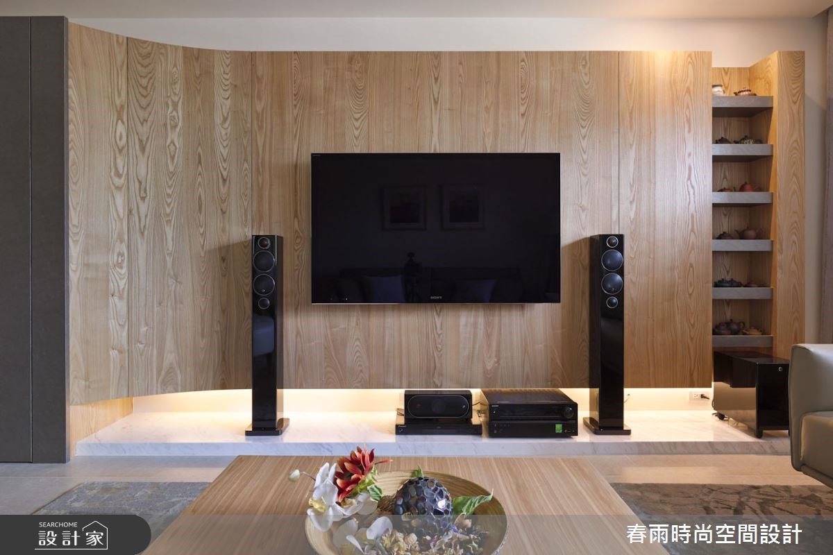 28坪新成屋(5年以下)＿現代風客廳案例圖片＿春雨設計＿春雨_24 汐止國家交響樂之8