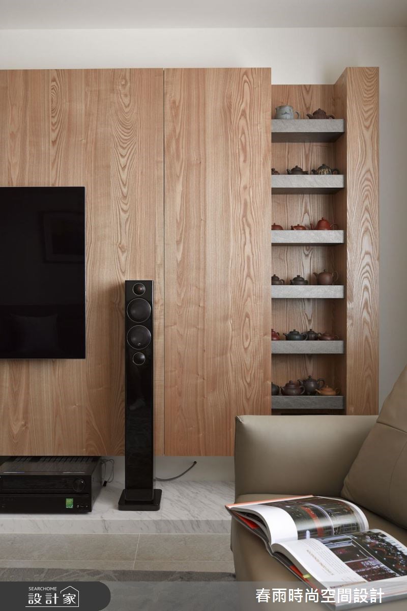 28坪新成屋(5年以下)＿現代風客廳案例圖片＿春雨設計＿春雨_24 汐止國家交響樂之9