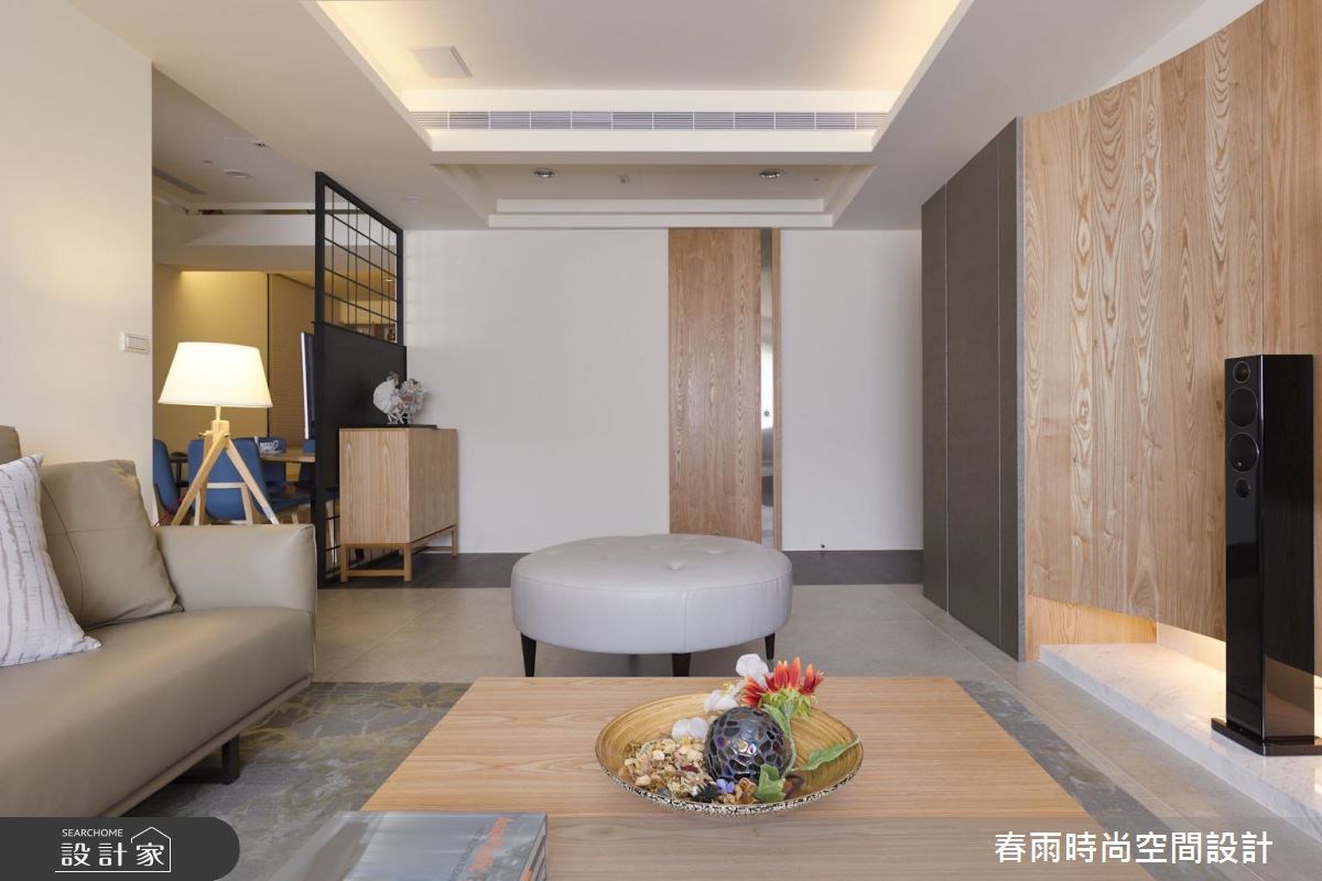 28坪新成屋(5年以下)＿現代風客廳案例圖片＿春雨設計＿春雨_24 汐止國家交響樂之10