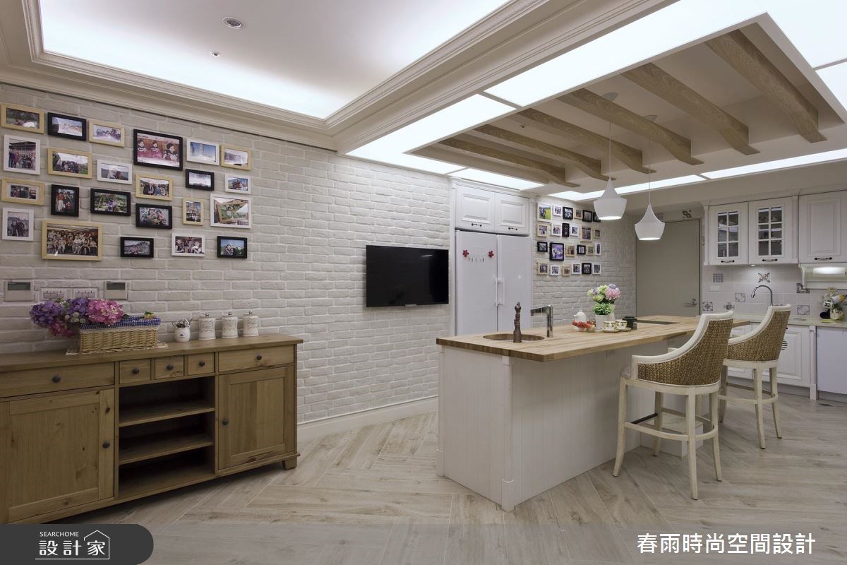 73坪新成屋(5年以下)＿美式風廚房案例圖片＿春雨設計＿春雨_25 台中東方帝國之17