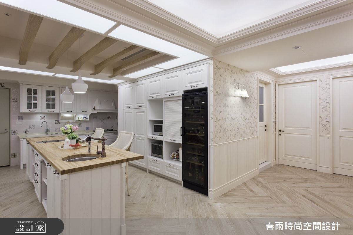 73坪新成屋(5年以下)＿美式風廚房案例圖片＿春雨設計＿春雨_25 台中東方帝國之18