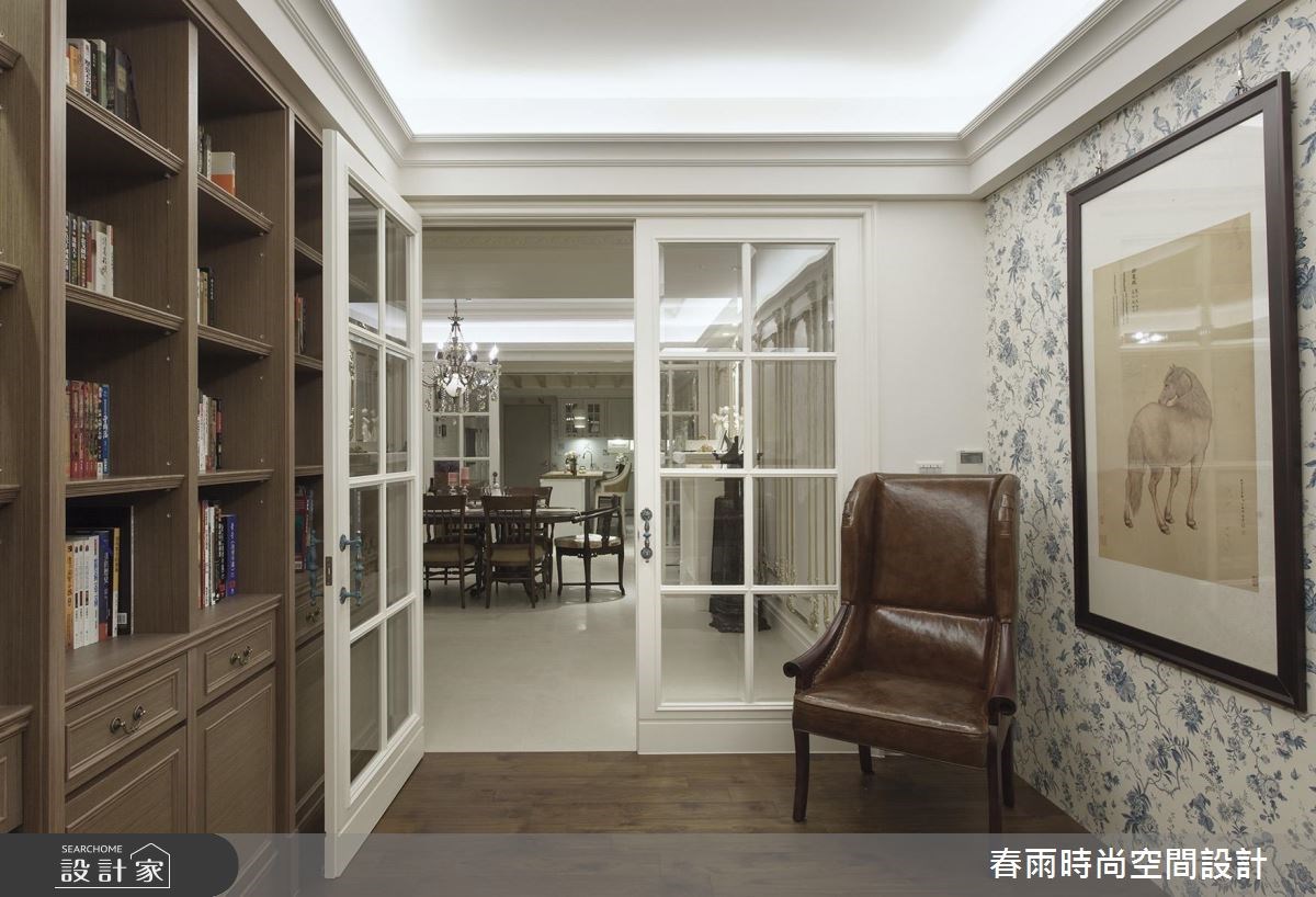 73坪新成屋(5年以下)＿美式風書房案例圖片＿春雨設計＿春雨_25 台中東方帝國之22