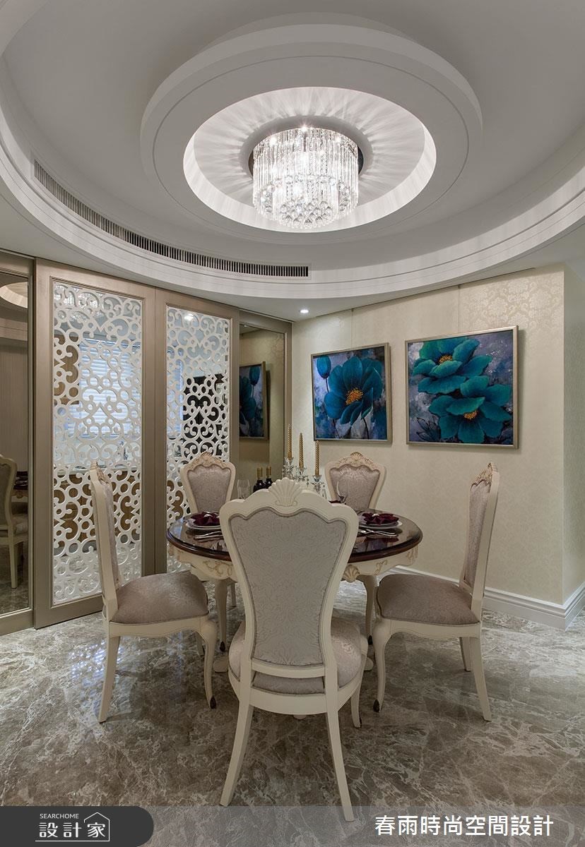 50坪新成屋(5年以下)＿新古典餐廳案例圖片＿春雨設計＿春雨_26 國王一號院之16