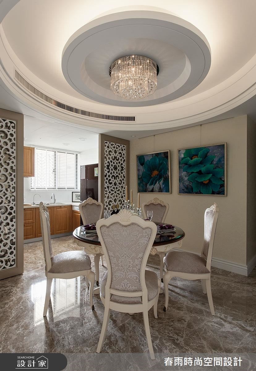 50坪新成屋(5年以下)＿新古典餐廳案例圖片＿春雨設計＿春雨_26 國王一號院之17