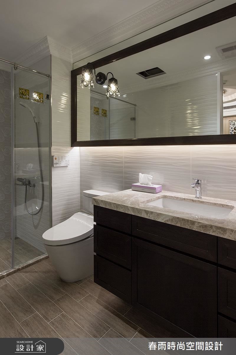 50坪新成屋(5年以下)＿新古典浴室案例圖片＿春雨設計＿春雨_26 國王一號院之22
