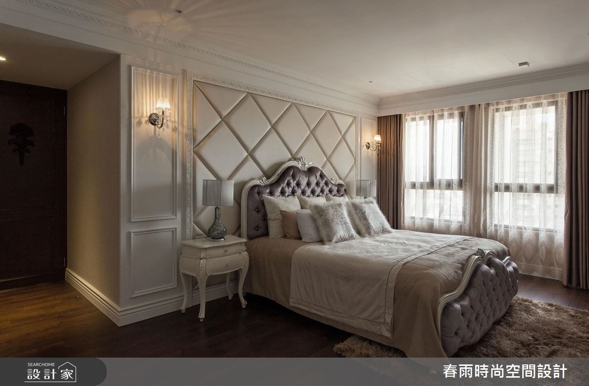 50坪新成屋(5年以下)＿新古典臥室案例圖片＿春雨設計＿春雨_26 國王一號院之26